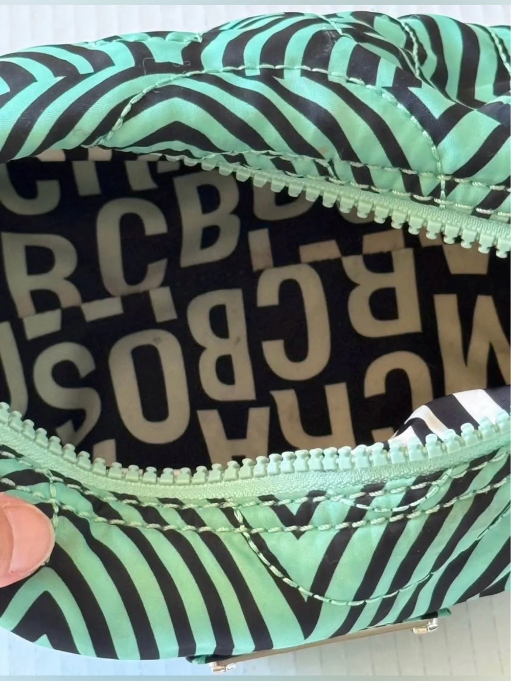 Marc by Marc Jacobs Workwear Quilted Cosmetic Bag